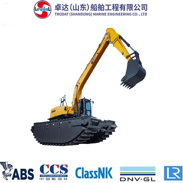 Excavator anfibi idwolik